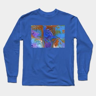 Abstract World Map Long Sleeve T-Shirt